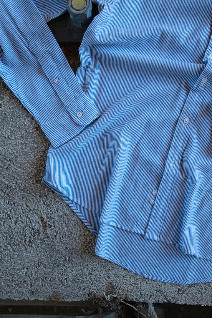 Gaffi & Co. Camicia Lino & Cotone Riga Denim