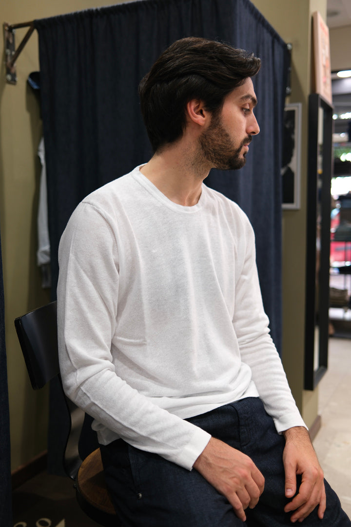 Gaffi & Co. T-Shirt Lino/Cot M/L Latte