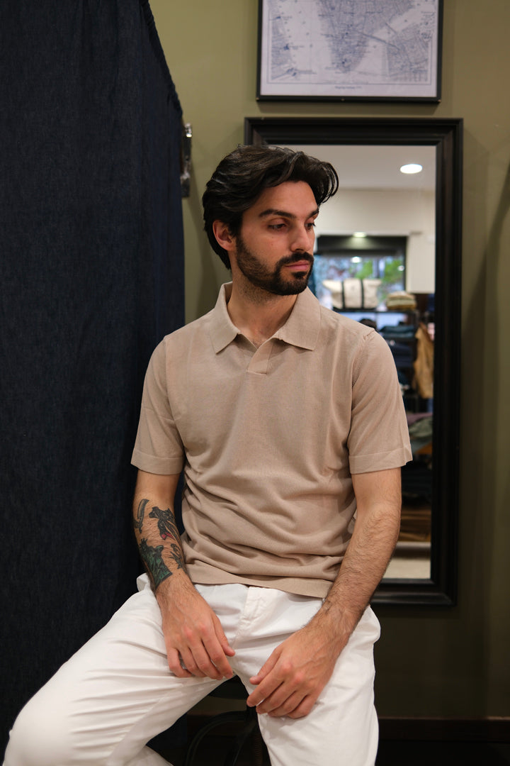Gaffi & Co. Polo Skipper M/M Sabbia