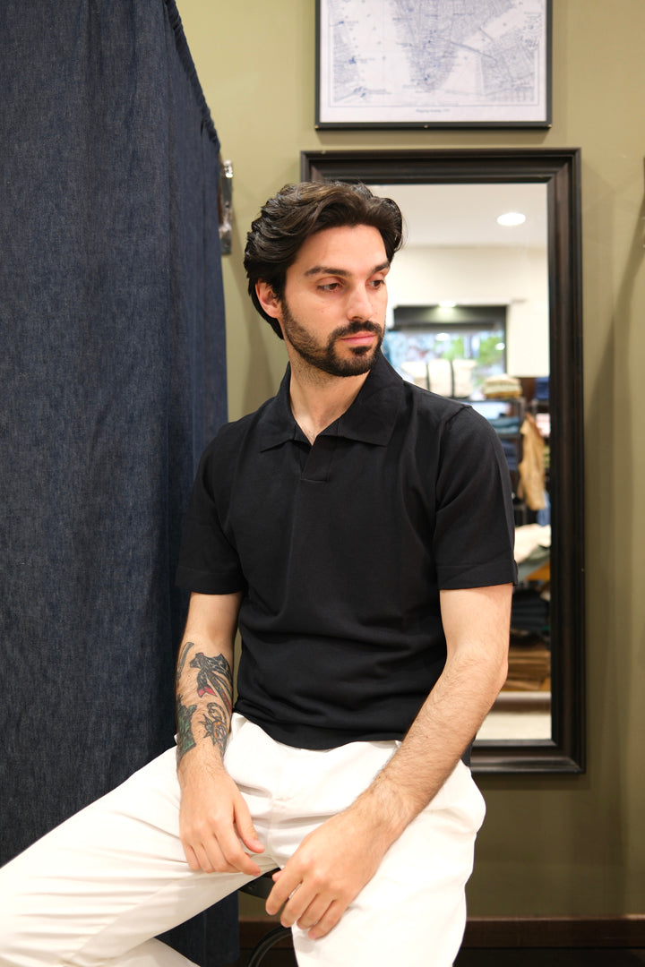 Gaffi & Co. Polo Skipper M/M Nero