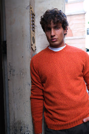 Gaffi & Co. Maglia Girocollo Moulinè Arancio