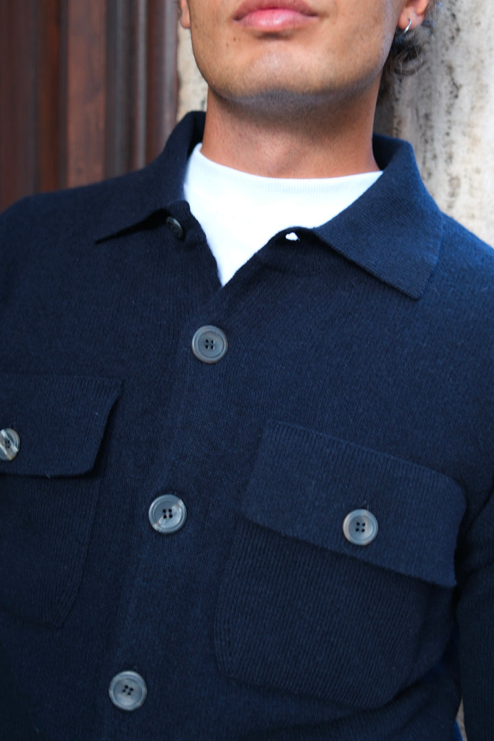 Gaffi & Co. Giacca Bottoni con Taschini Blu