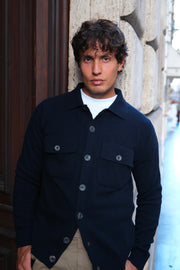 Gaffi & Co. Giacca Bottoni con Taschini Blu