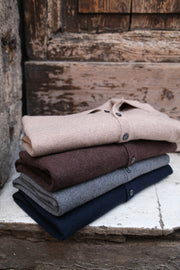 Gaffi & Co. Polo Bottoni Cashmere Sabbia