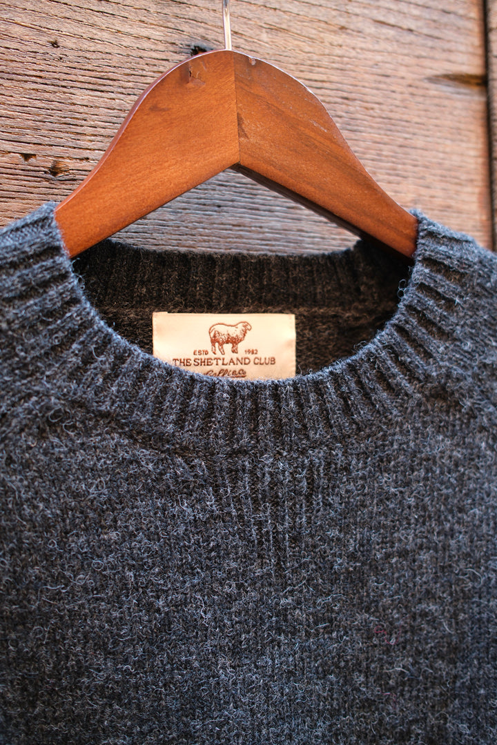 Gaffi & Co. Maglia Shetland Grafite