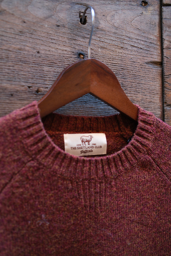 Gaffi & Co. Maglia Shetland Ruggine