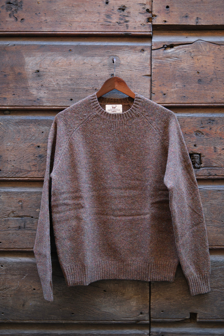 Gaffi & Co. Maglia Shetland Fango Mix