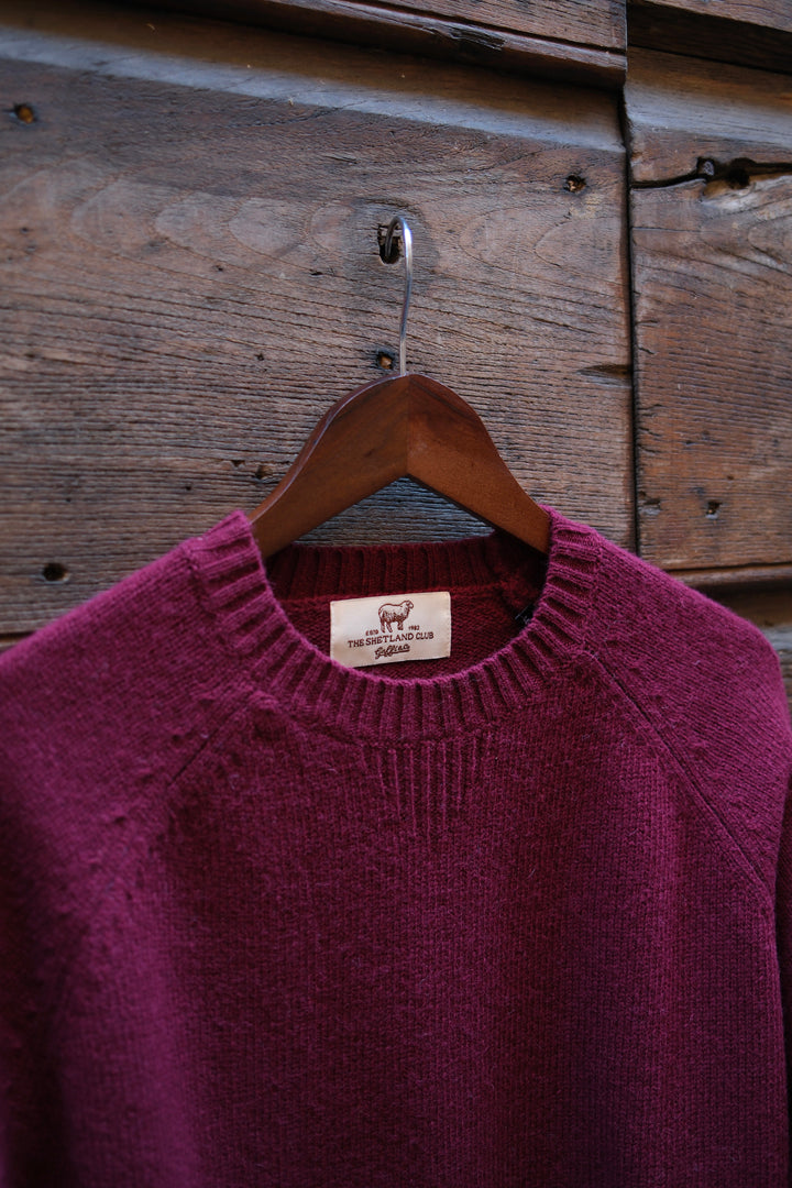 Gaffi & Co. Maglia Shetland Chianti