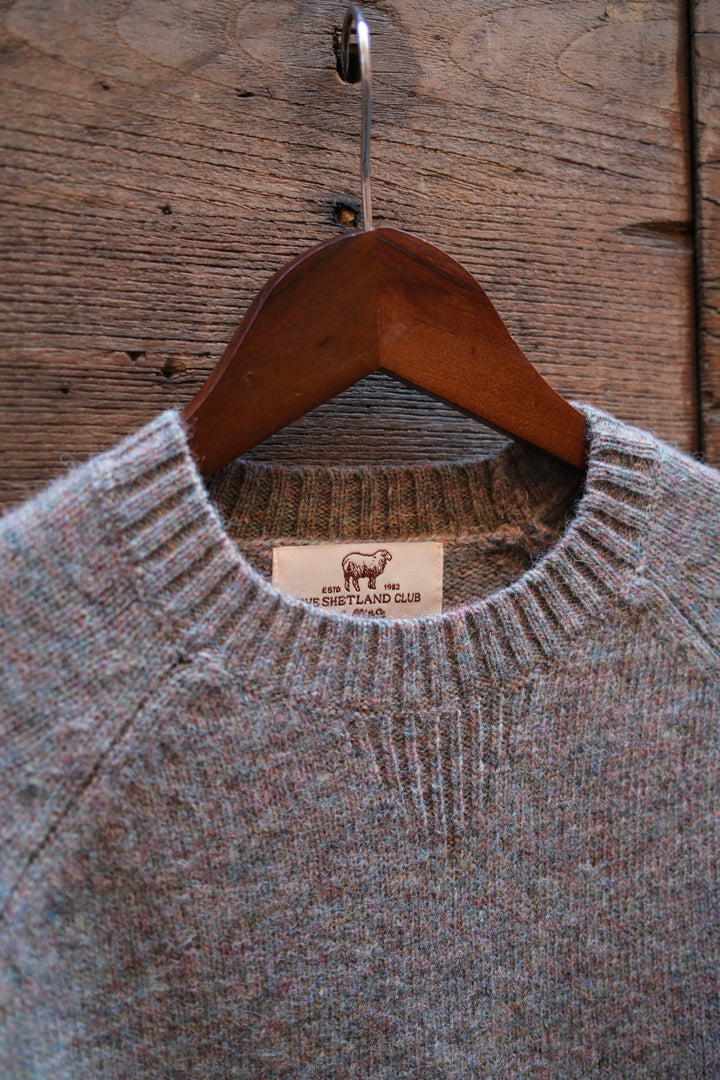 Gaffi & Co. Maglia Shetland Grigio Mix