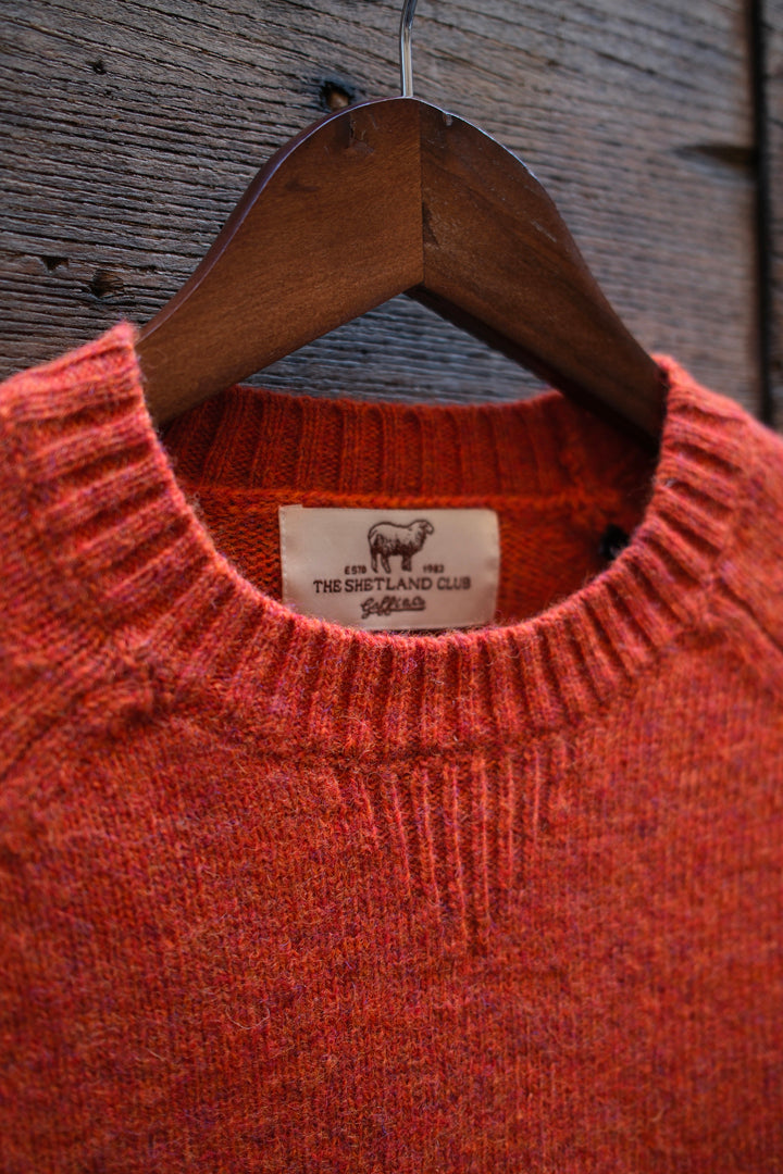 Gaffi & Co. Maglia Shetland Arancio