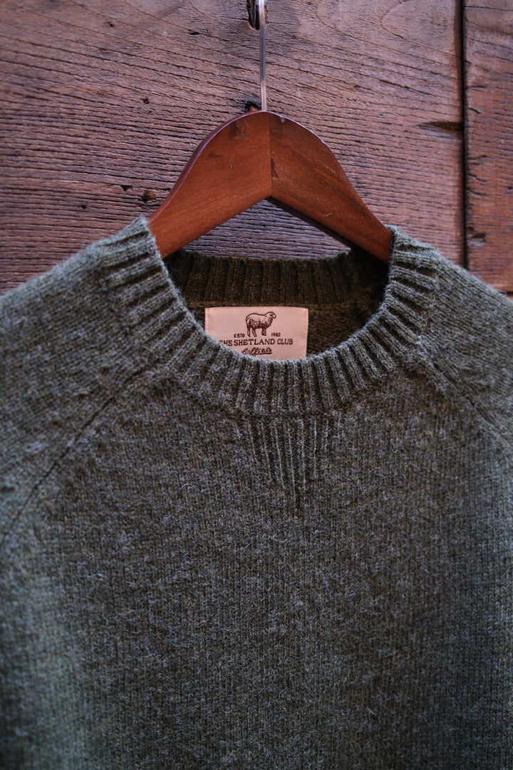 Gaffi & Co. Maglia Shetland Oliva