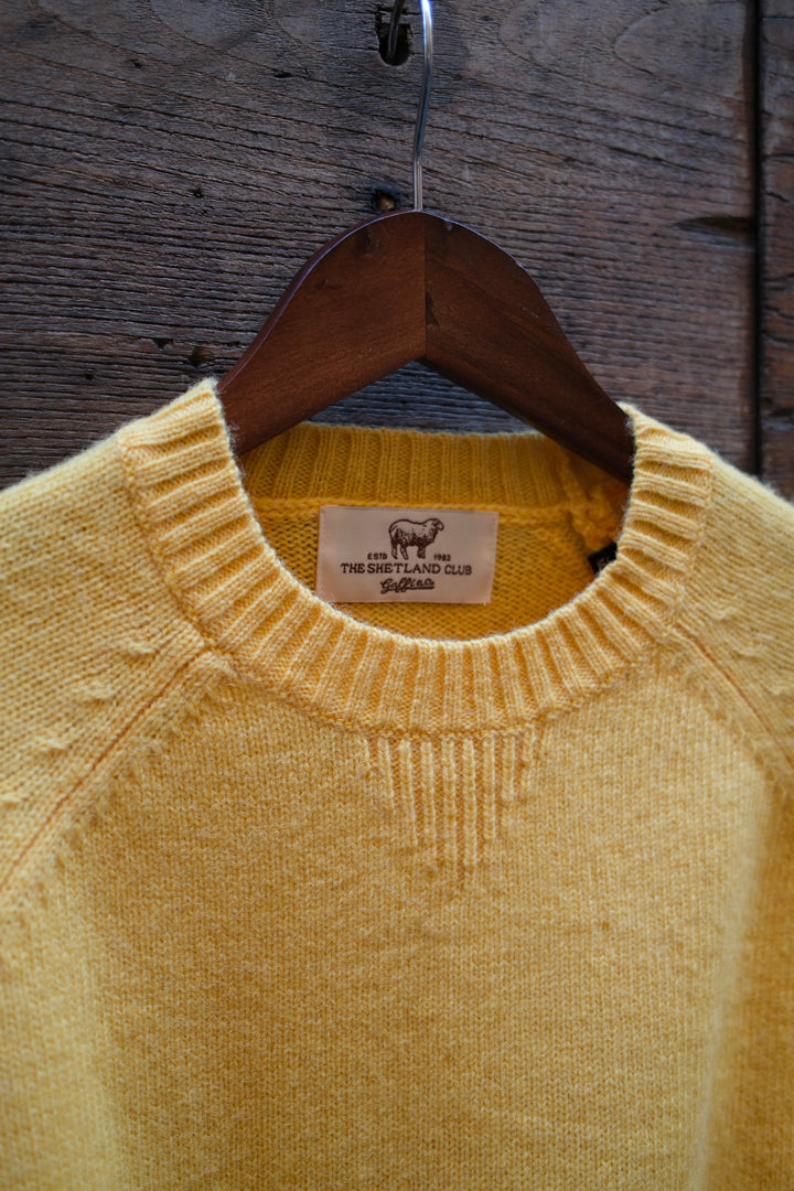 Gaffi & Co. Maglia Shetland Limone