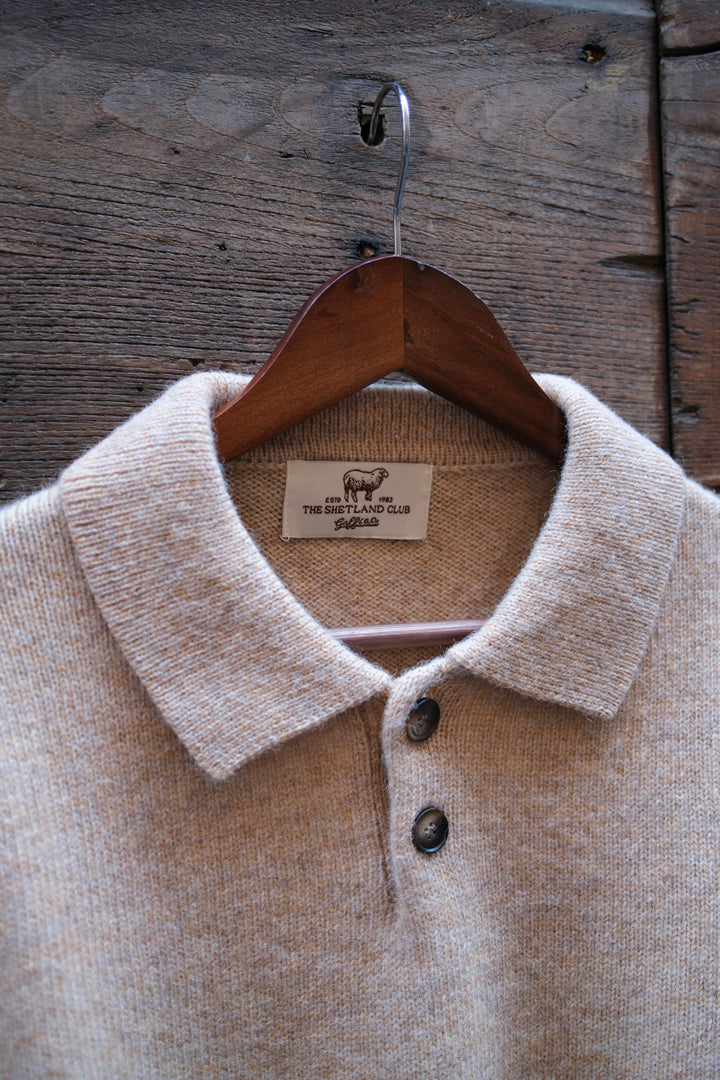Gaffi & Co. Polo 2 Bottoni Shetland Corda