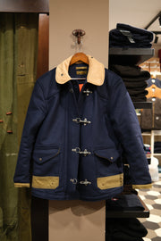 Chesapeake's Fireman Bedford Wool Check Navy