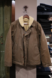 Chesapeake's Wilson Deck Jacket Waxed HS Sand
