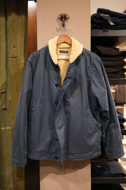 Chesapeake's Wilson Deck Jacket Waxed HS Blu Deep Ocean