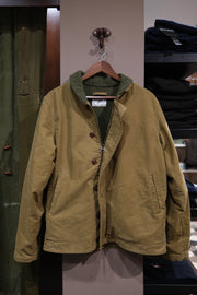 Chesapeake's Wilson Deck Jacket Jungle Cloth Khaky Green