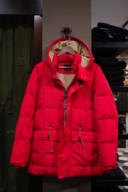 Chesapeake's Down Expedition Parka Nylon Rescue Red