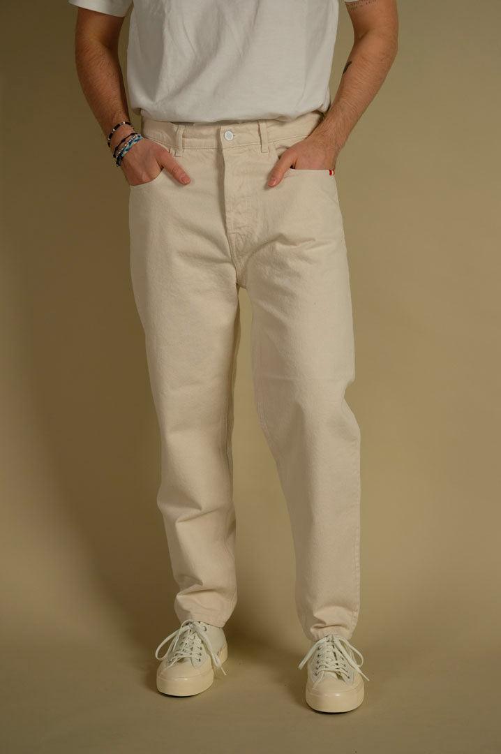 Amish Jeremiah Bull Denim Off White