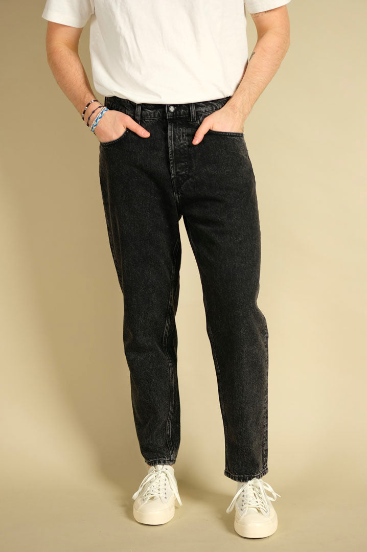 Amish Jeremiah Denim Black Stone