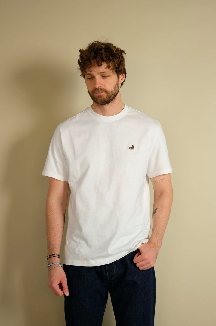 Edmmond Studios Duck Patch Tee Plain White