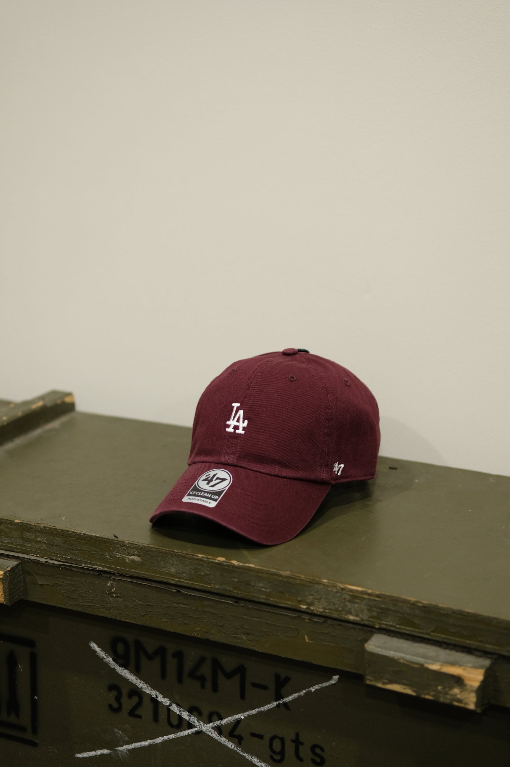'47 Cappello Base Runner Los Angeles Dodgers Dark Maroon