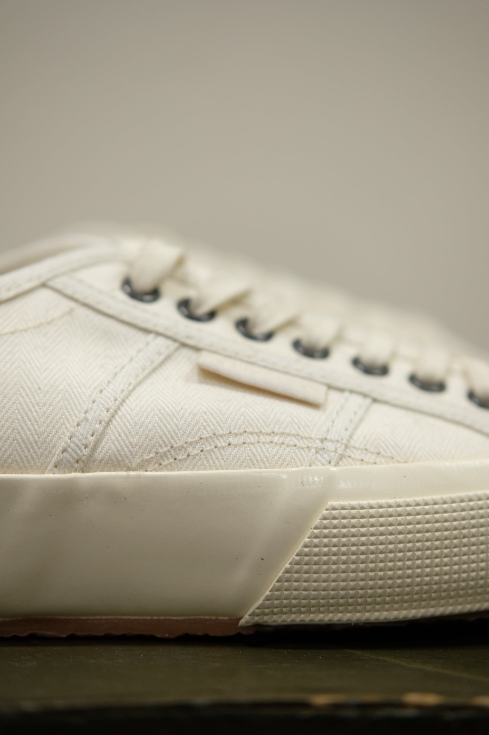 Superga 2750 OG Herringbone Beige Raw-Off White
