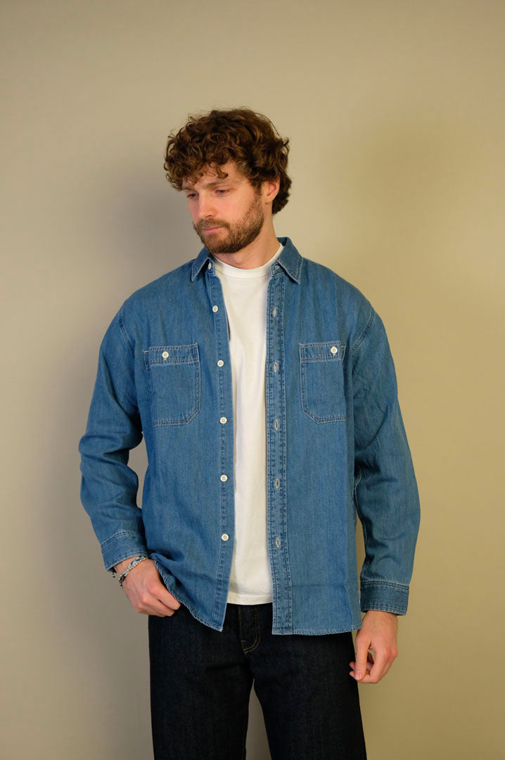 Edwin Work Shirt Light Used