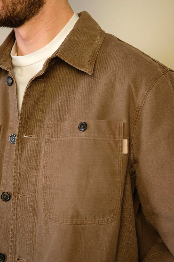 Baracuta Overshirt Canvas Tarmac Green