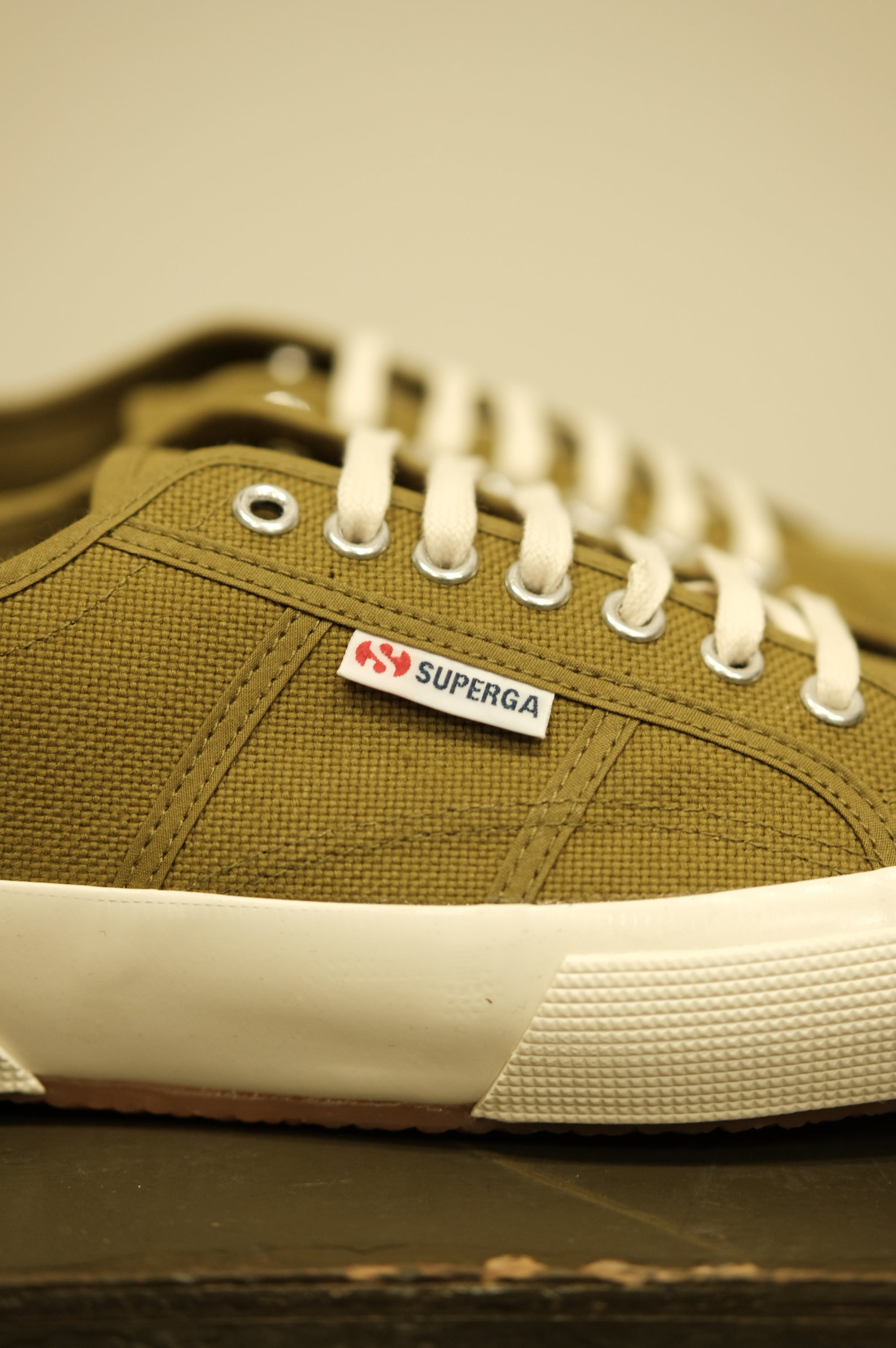 Superga Artifact 2750OG Green Military/Off White