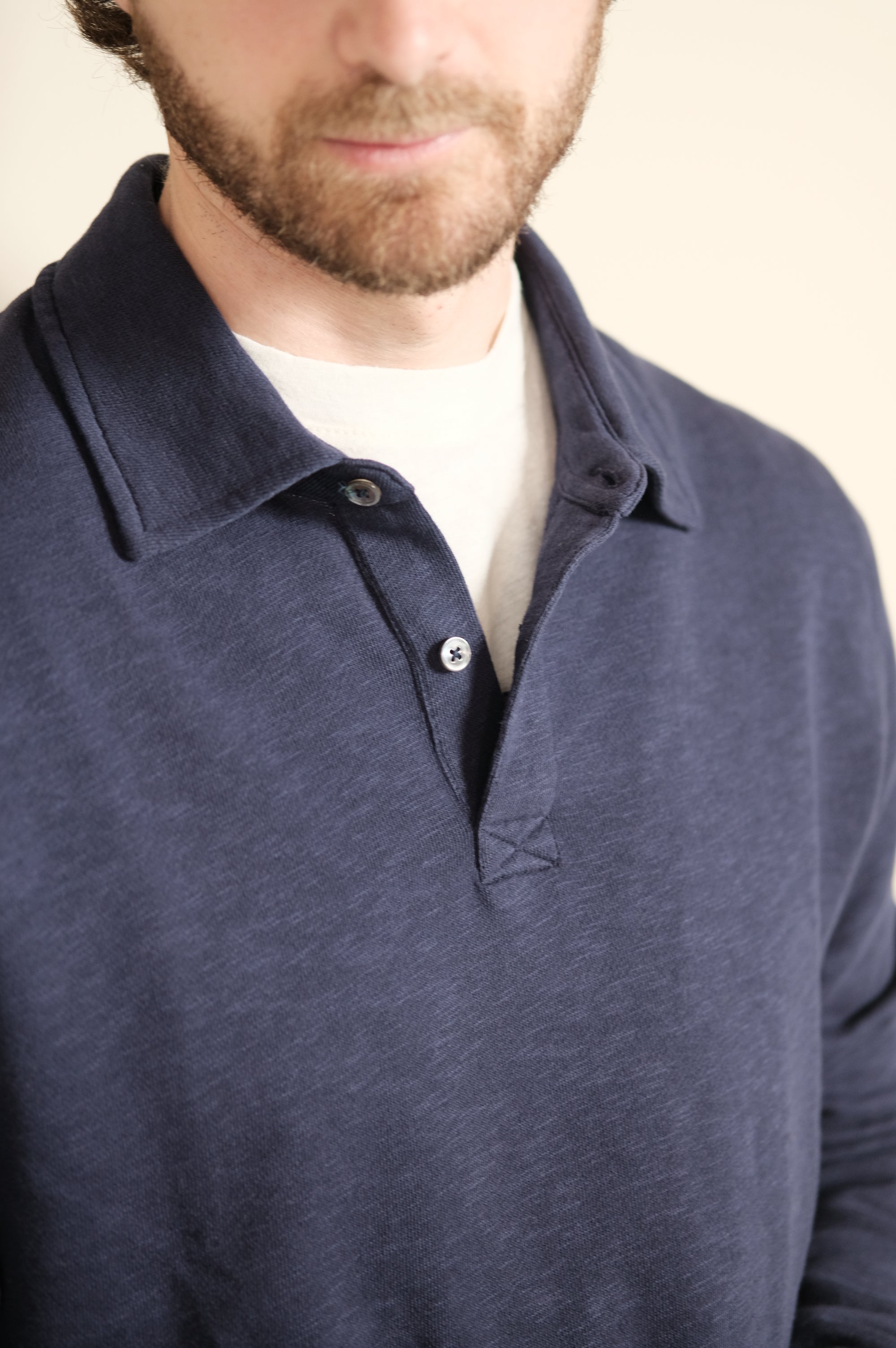 Hartford Light Polo Navy