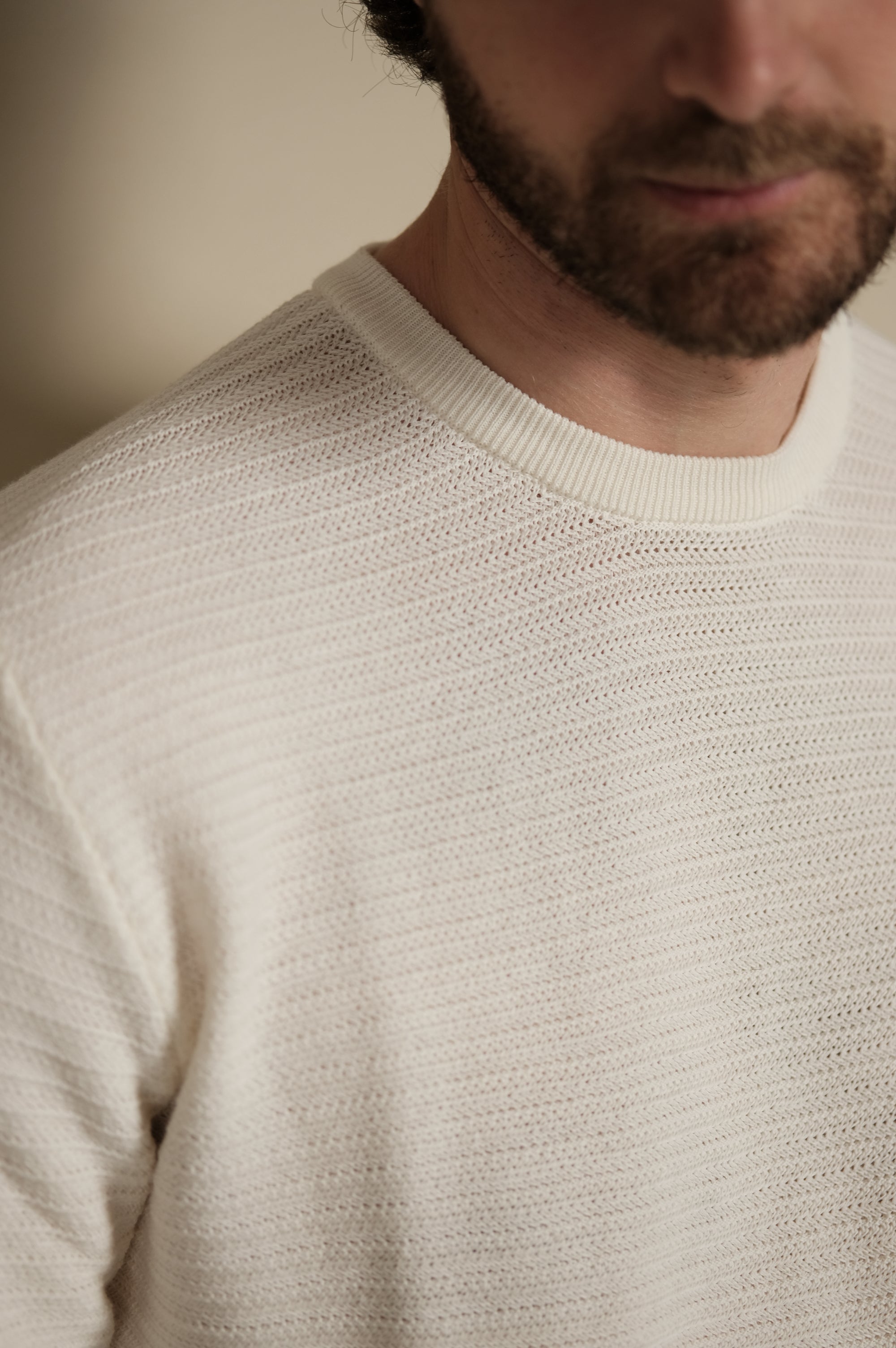 Gallia Knit Project Maglia Carrol Panna