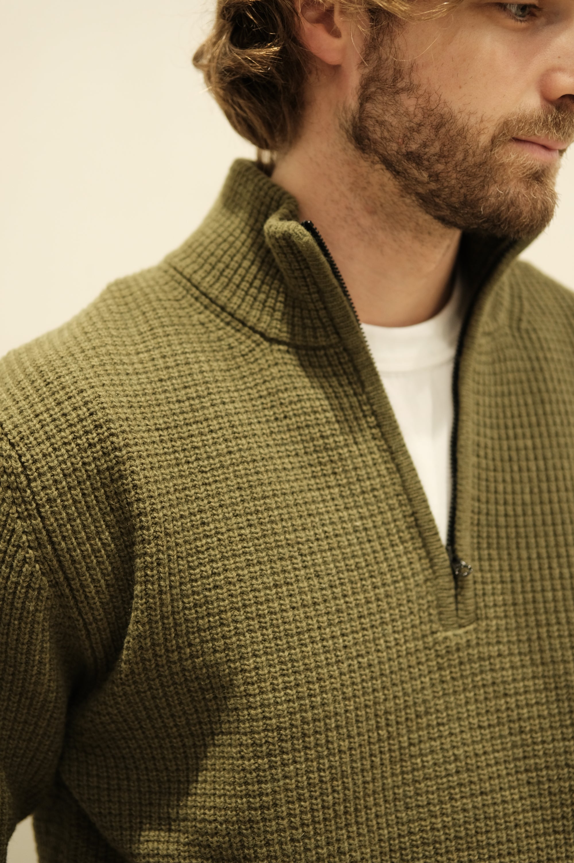 C.P. Company Crew Neck Lambswool GRS Capers