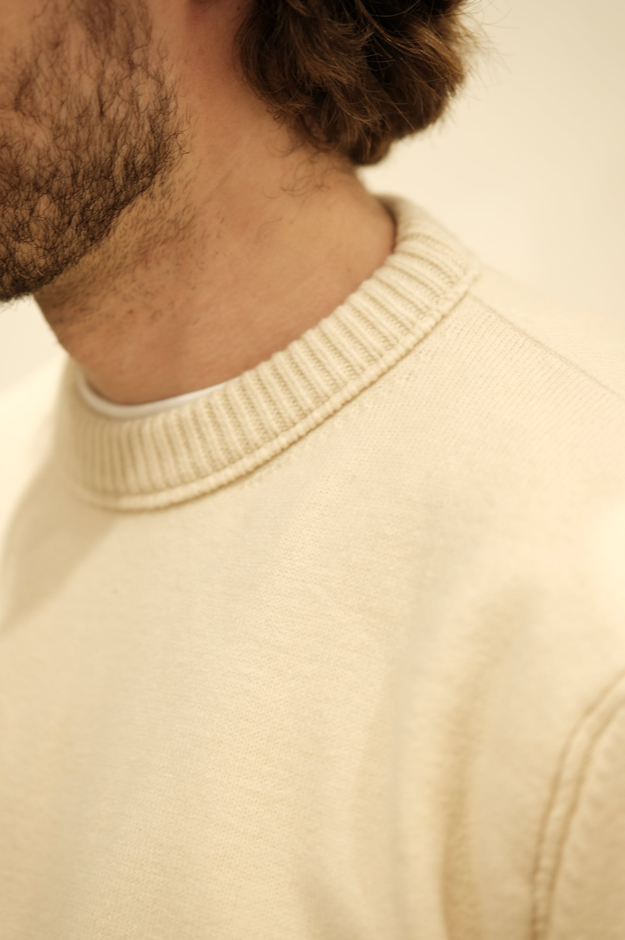 C.P.Company Crewneck Soft Cotton  Pistachio Shell