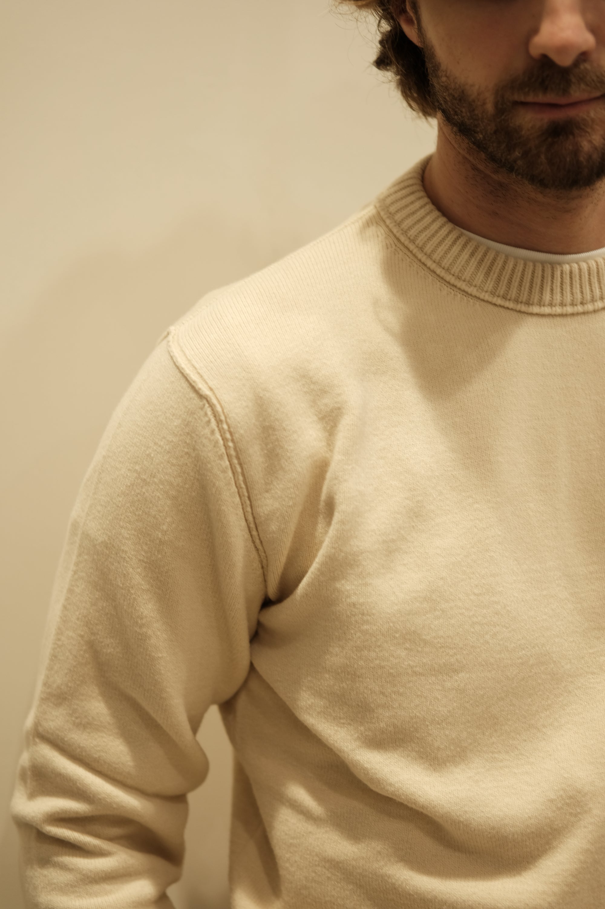 C.P.Company Crewneck Soft Cotton  Pistachio Shell