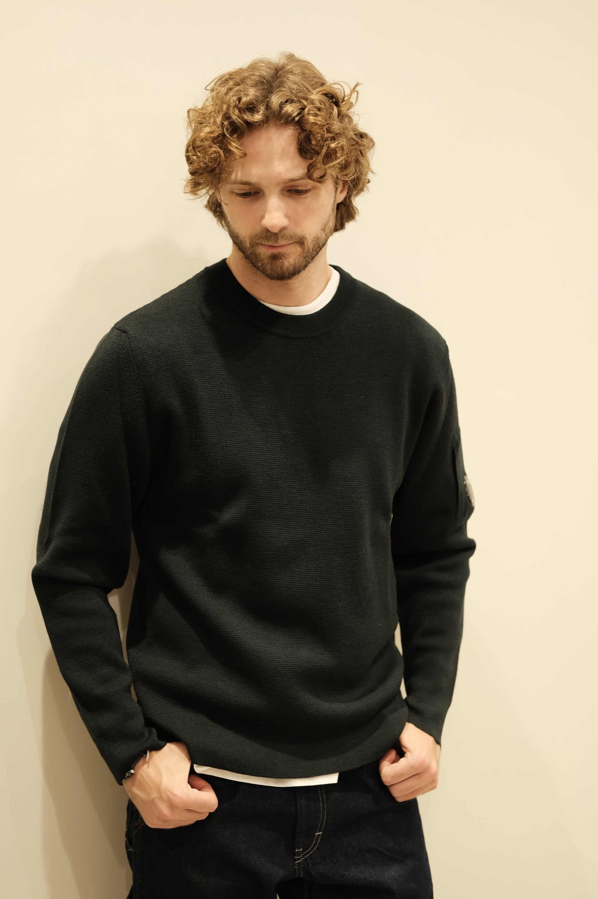 C.P. Company Crewneck Re-Wool Jet Set