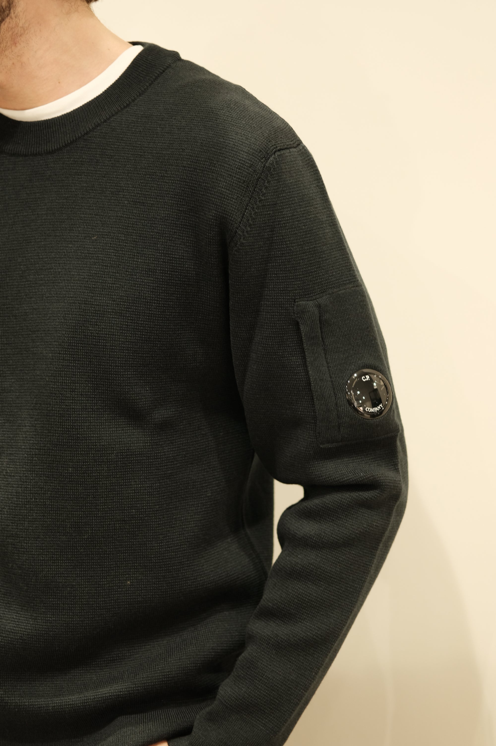 C.P. Company Crewneck Re-Wool Jet Set
