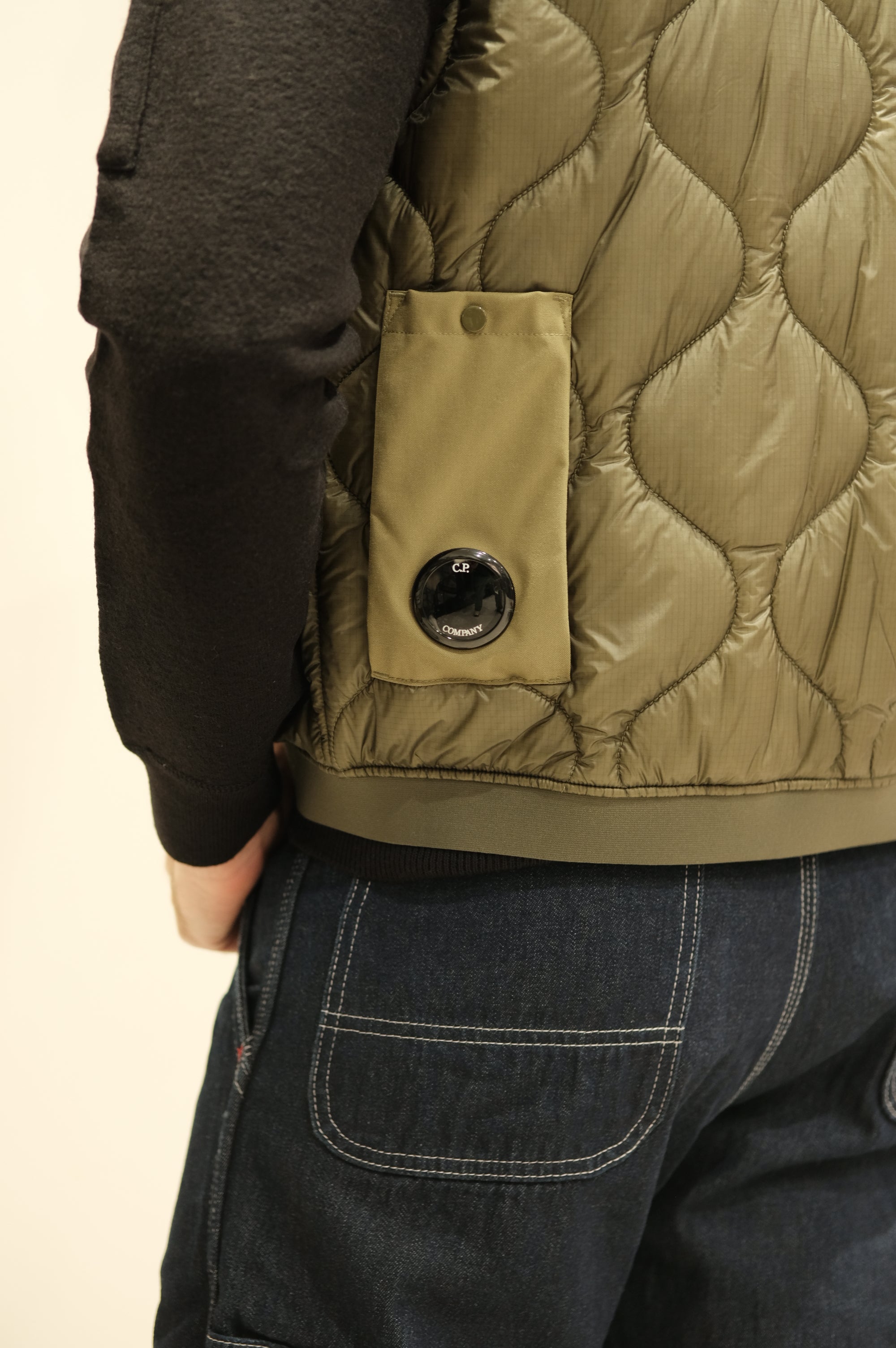 C.P.Company Liner Padded Gilet Capers