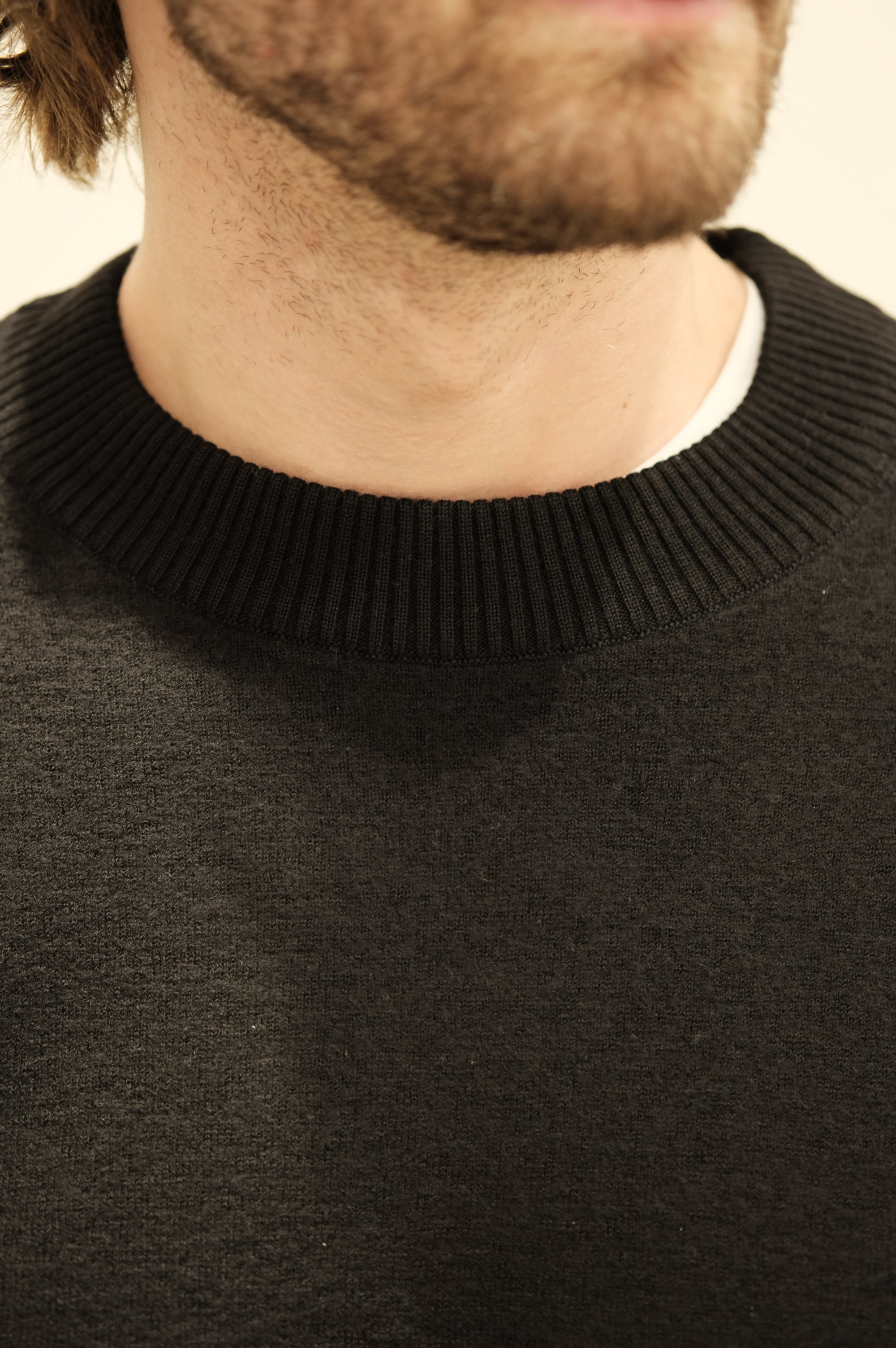 C.P. Company Crewneck Lana Merino Black