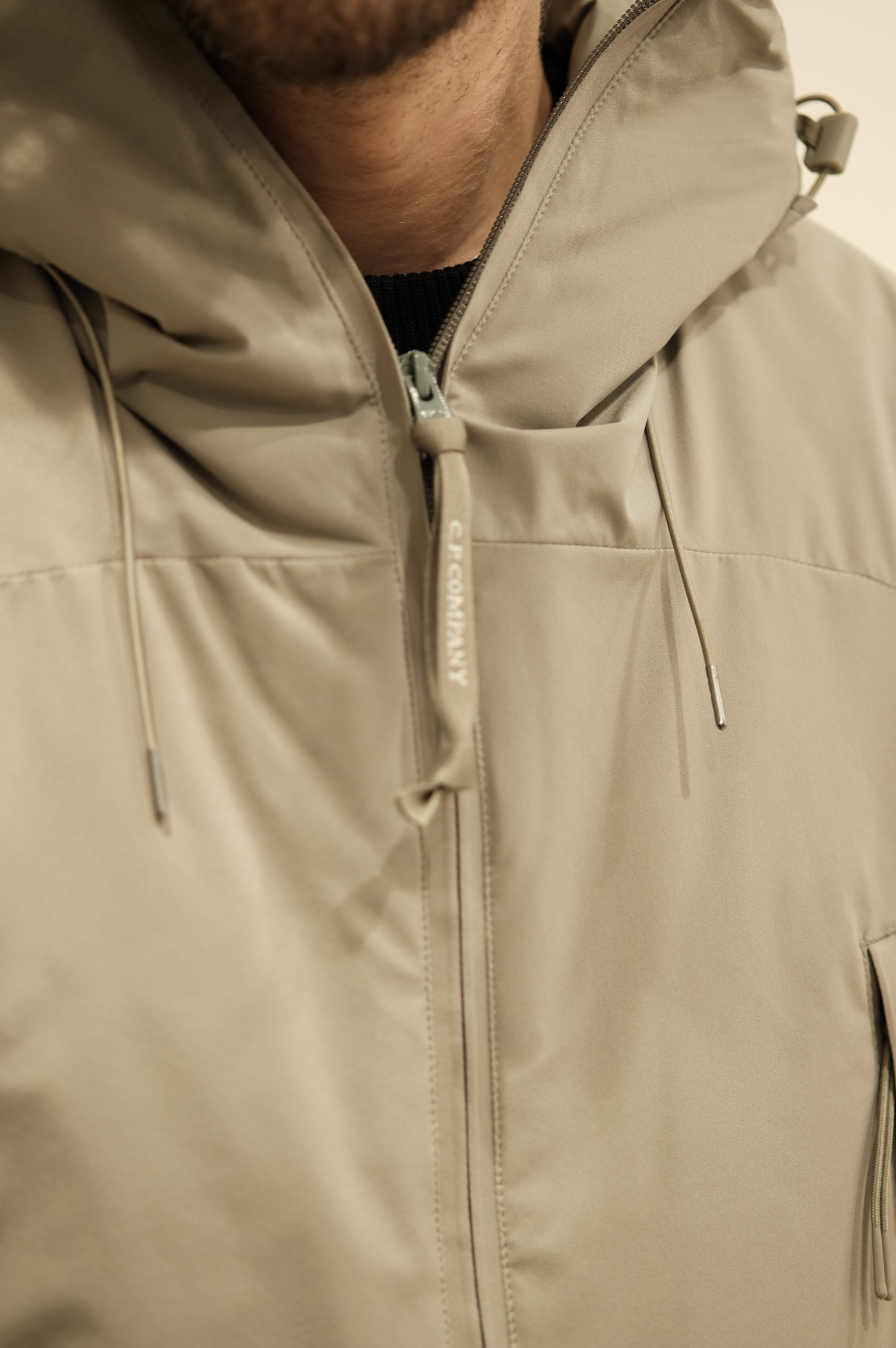 C.P.Company Pro-Tek Hooded Padded Jacket Fallen Rock