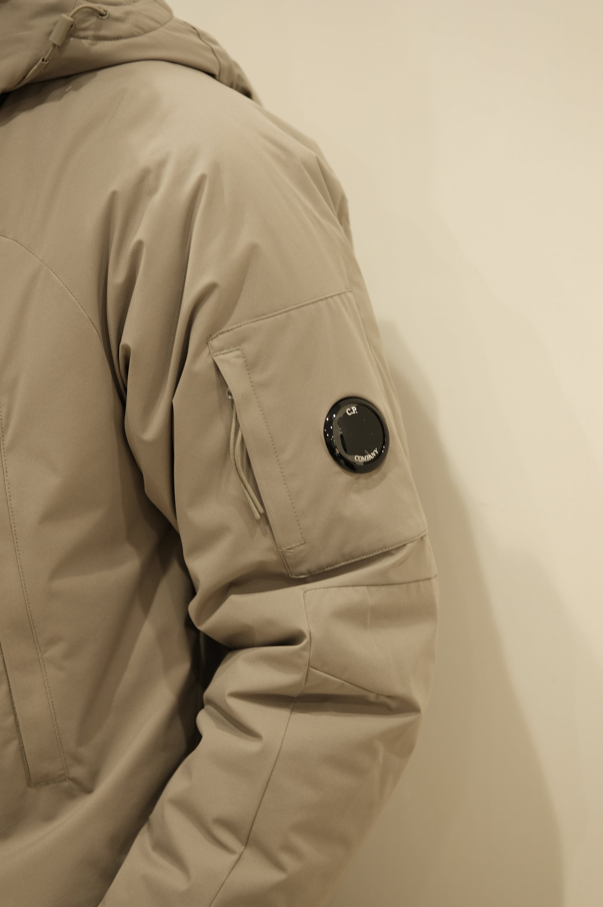 C.P.Company Pro-Tek Hooded Padded Jacket Fallen Rock