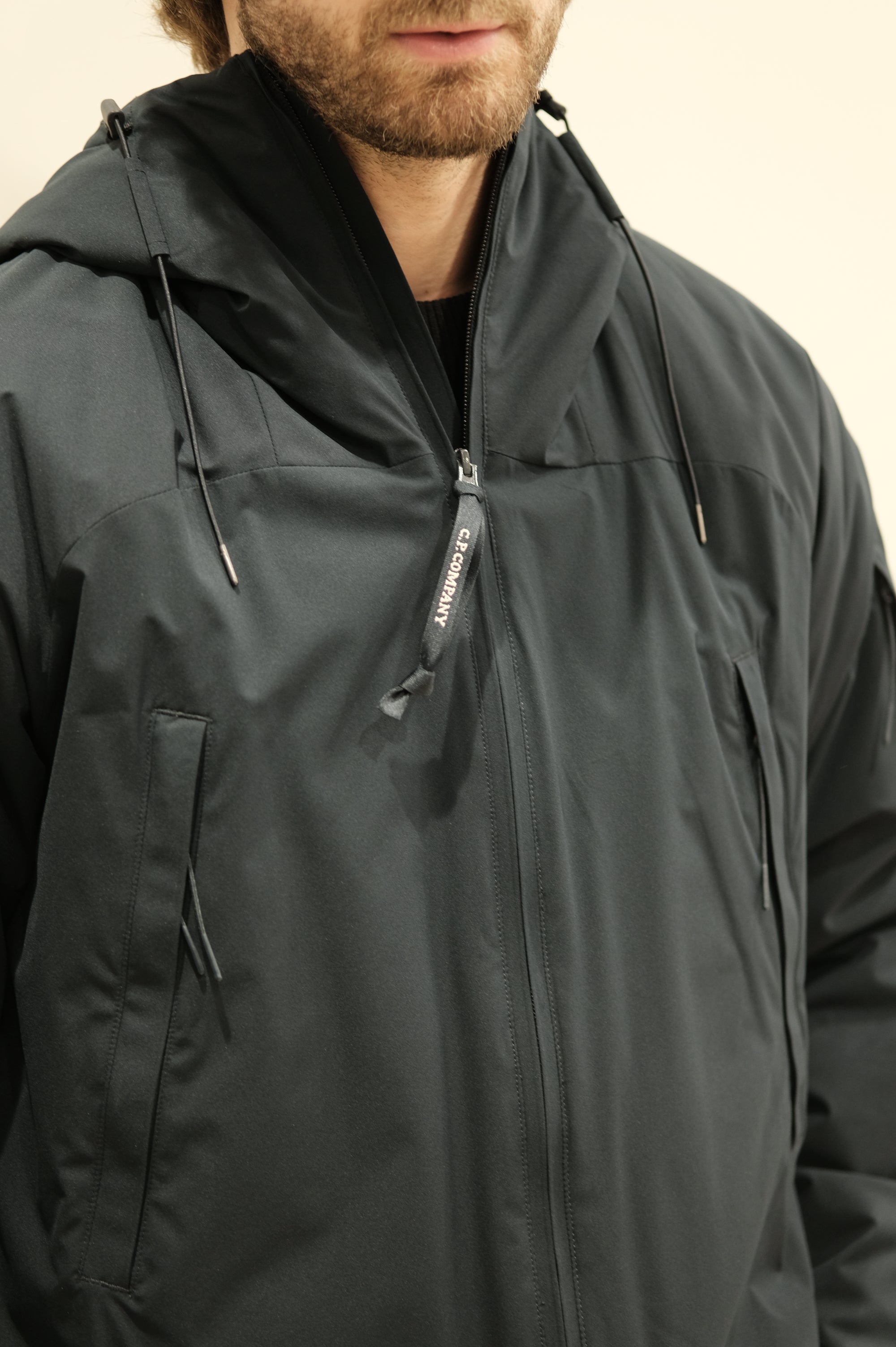 C.P.Company Pro-Tek Hooded Padded Jacket Total Eclipse
