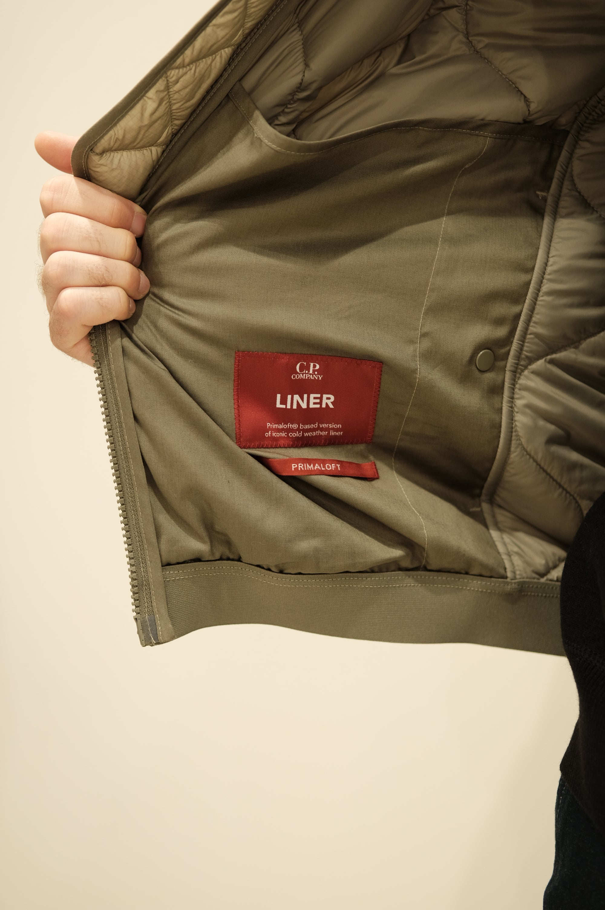 C.P.Company Liner Padded Gilet Capers