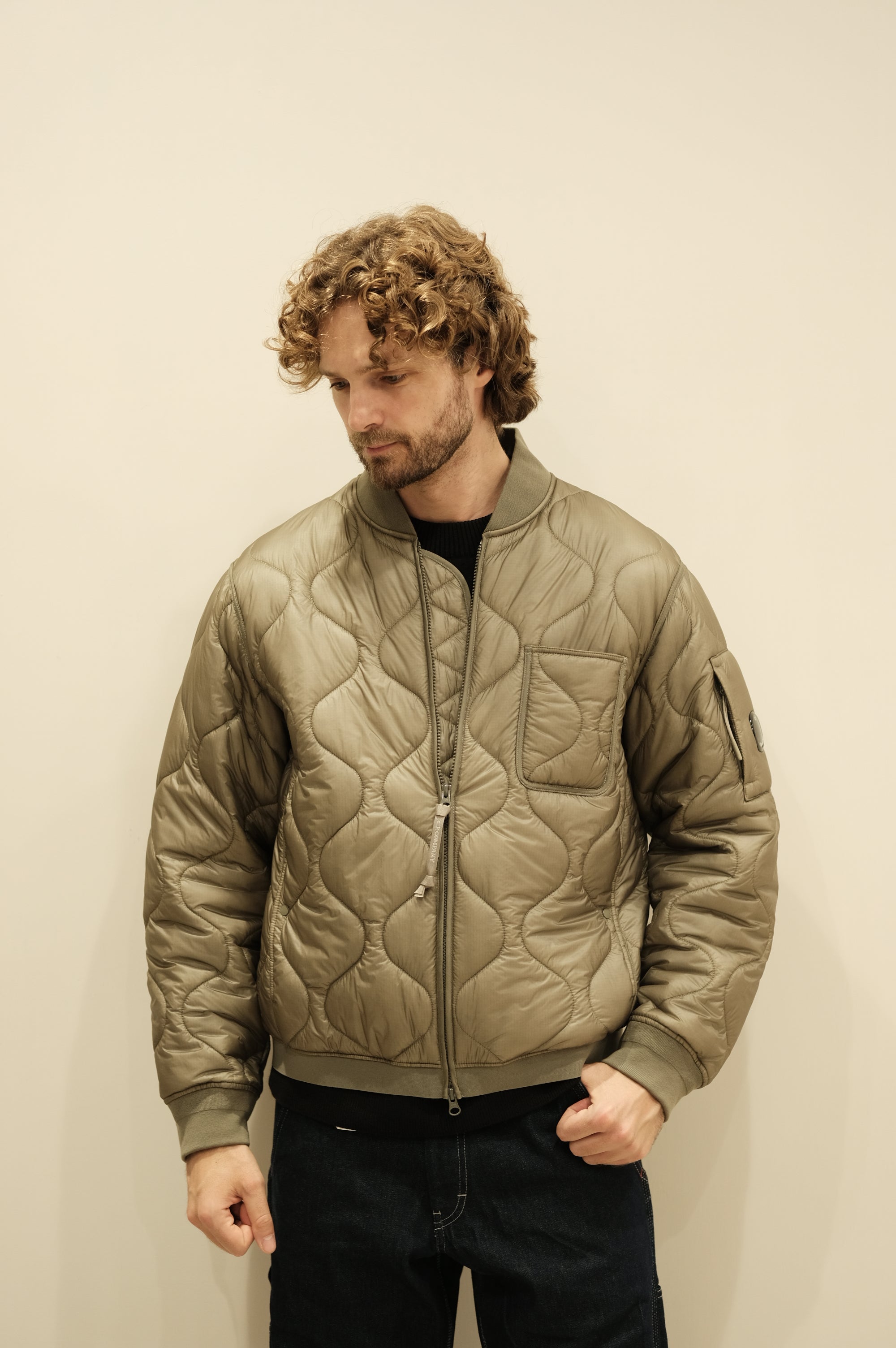 C.P.Company Liner Bomber Jacket Fallen Rock