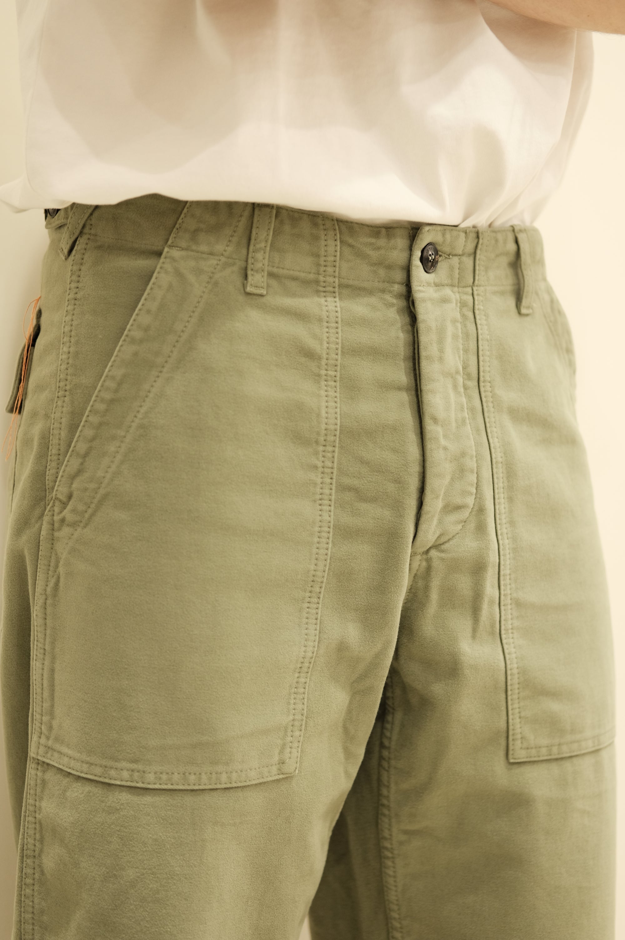 Fortela Pantalone Fatigue Moleskin Loden