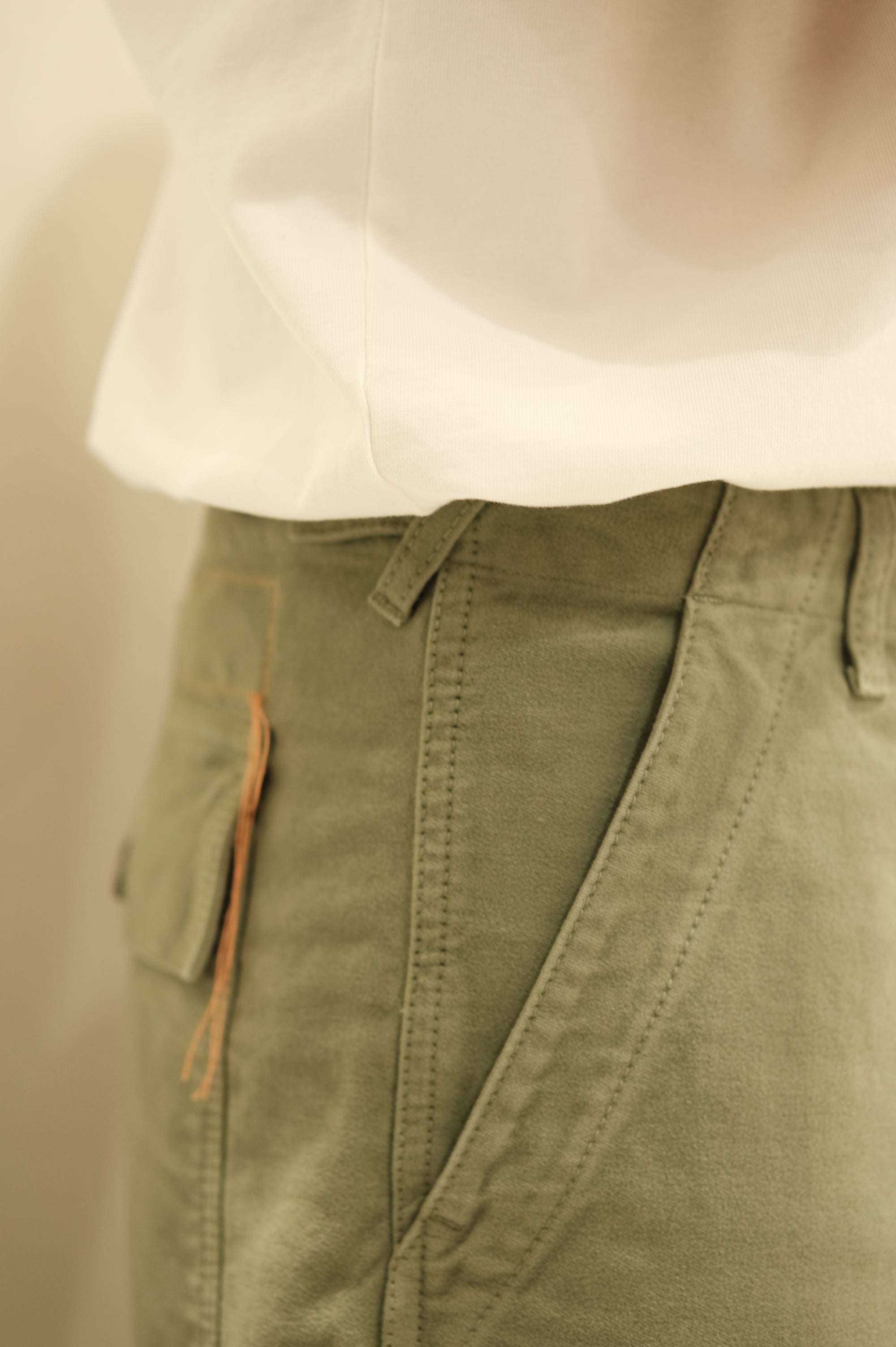 Fortela Pantalone Fatigue Moleskin Loden
