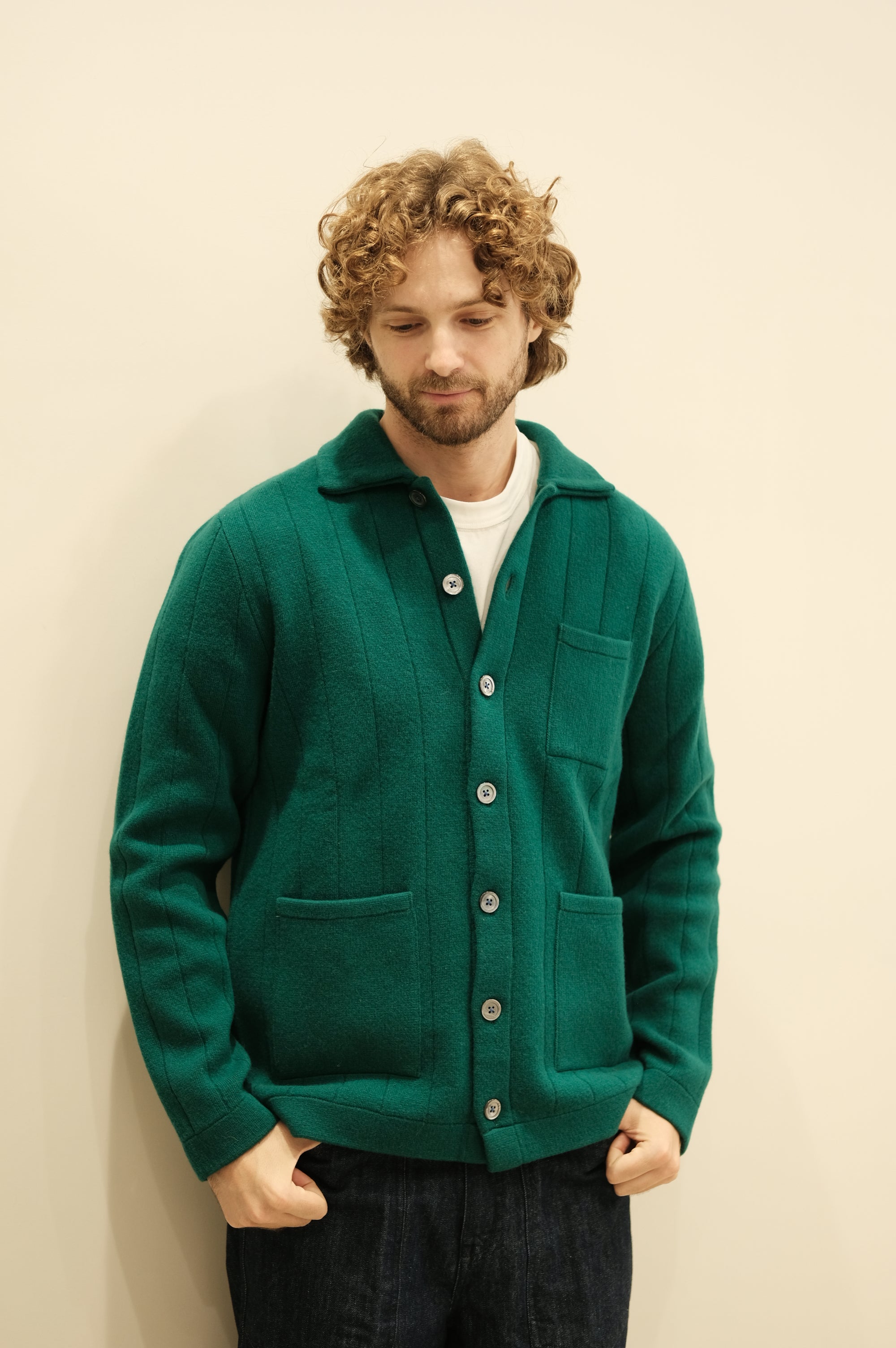 Gallia Maglia Cardigan Sting Foresta