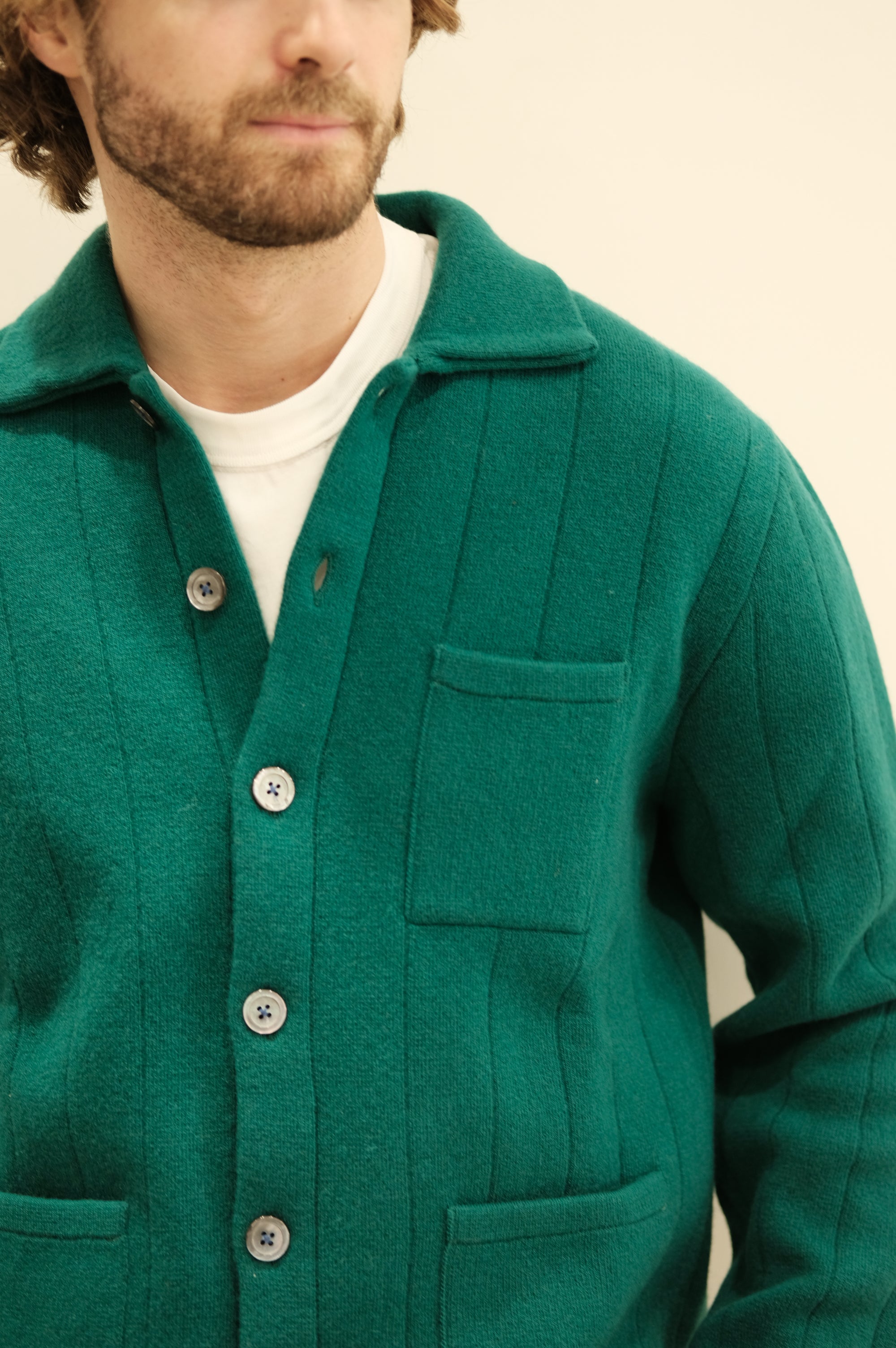 Gallia Maglia Cardigan Sting Foresta