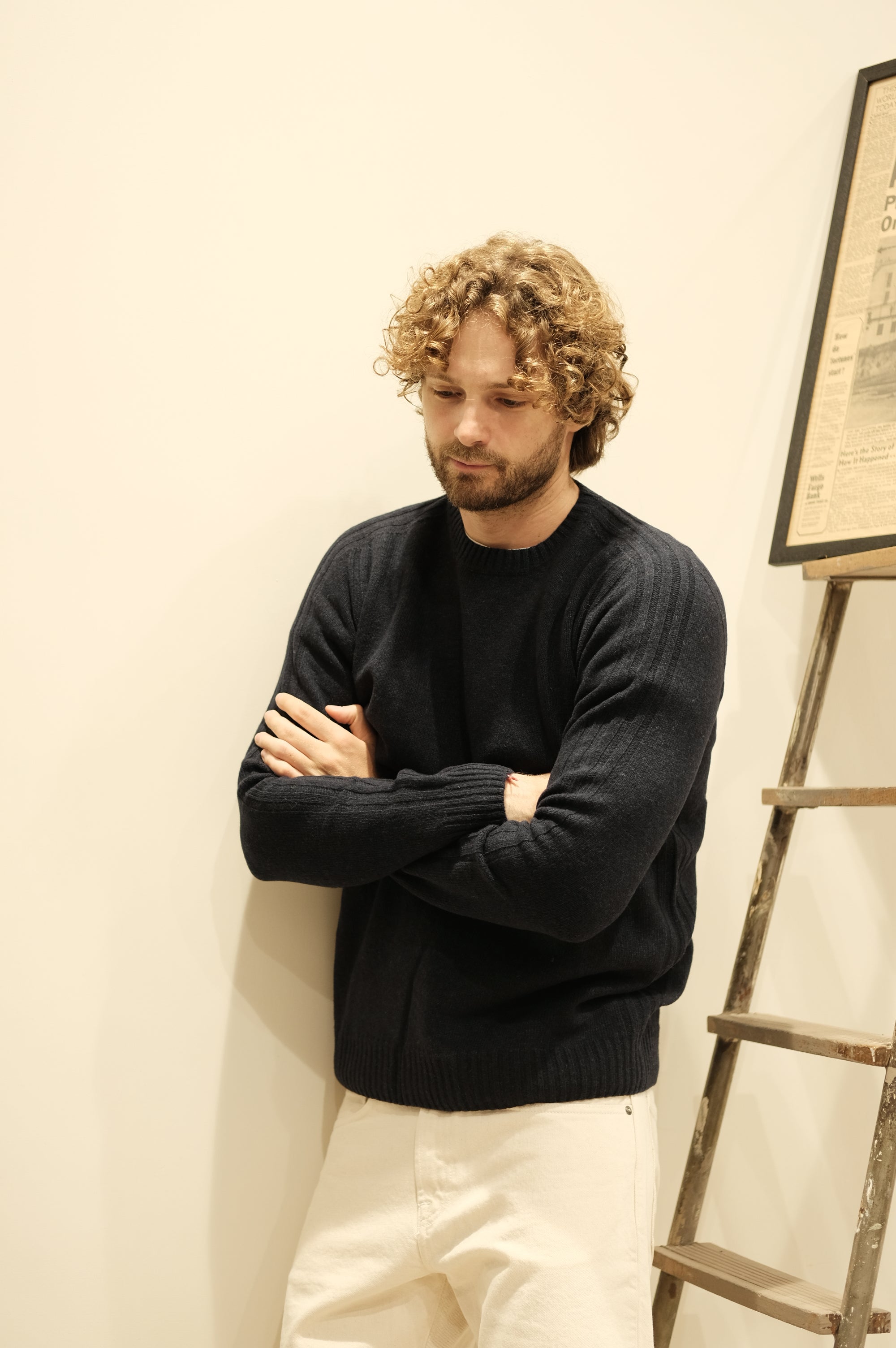 Gaffi & Co. Maglia Girocollo Aberdeen Blu