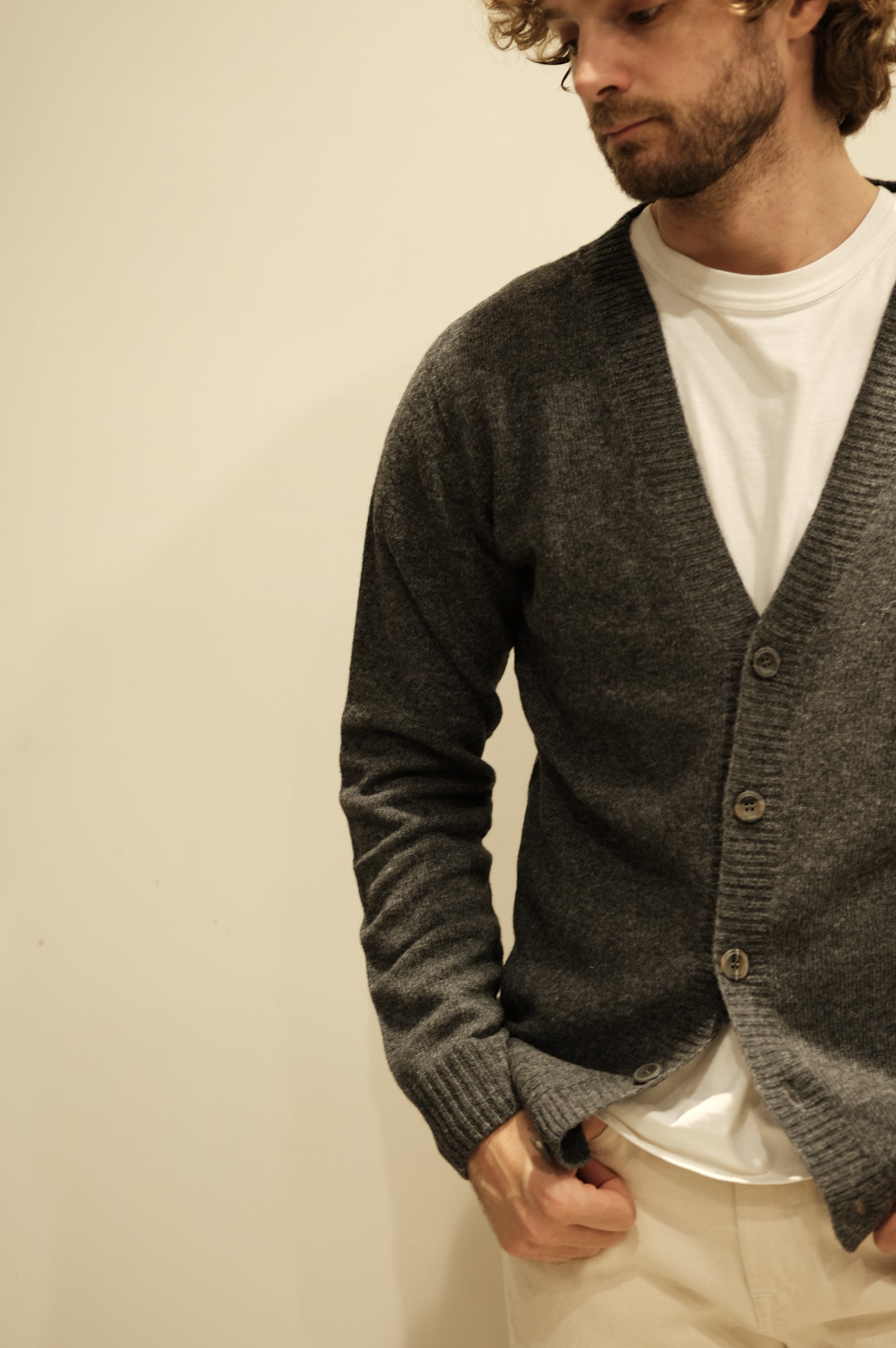 Gaffi & Co. Cardigan Dublino Grigio Scuro